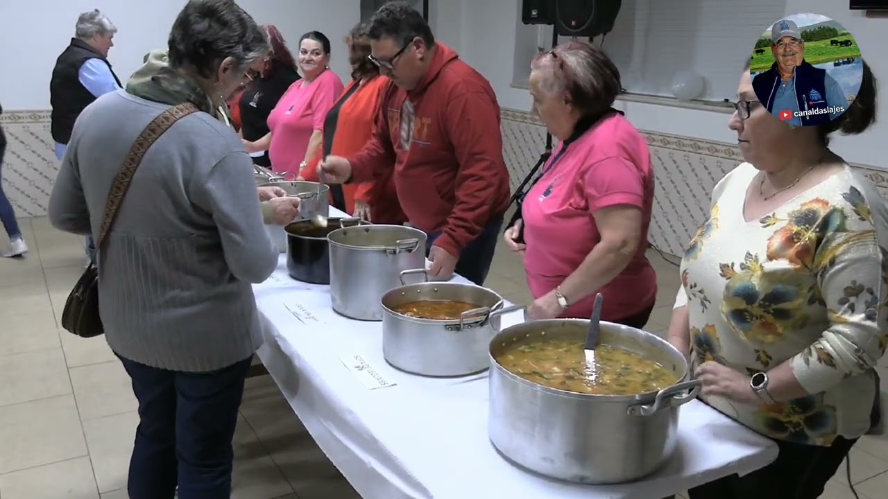 O JANTAR DE SOPAS DAS FESTAS LARGO S.JOAO LAJES 27  FEVEREIRO 2026