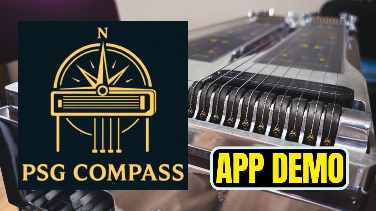 'PSG Compass' - NEW Pedal Steel Guitar App!