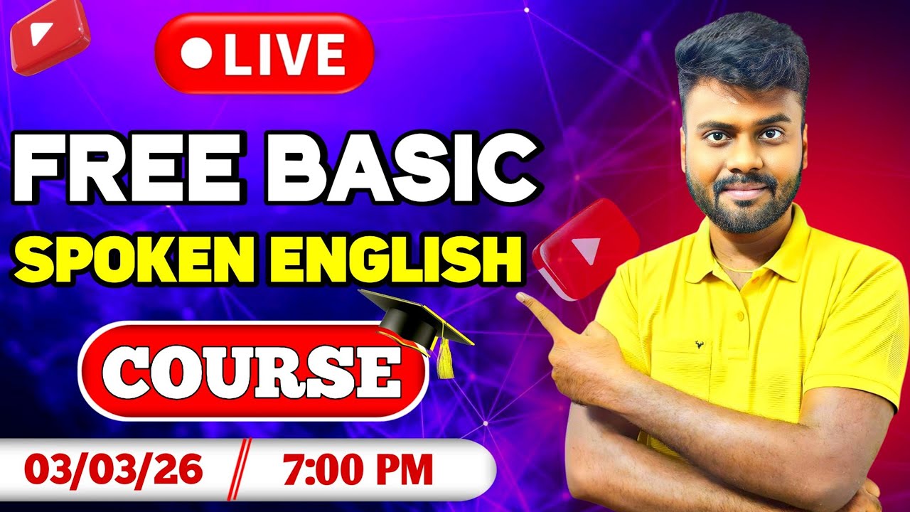 🔴LIVE Free Spoken English Class For Beginners | English Speaking Practice | English Pesa Aasaiya |