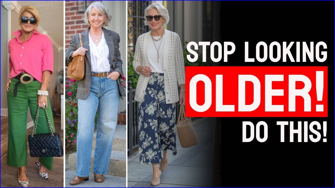How Fashion Experts Make Women 50+ Look Instantly Younger