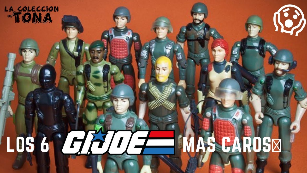 TOP: Los 6 G.i Joe mas caros y raros