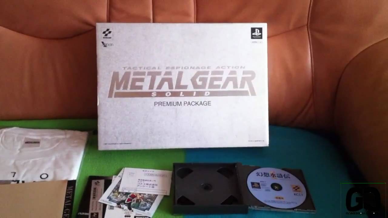 Unboxing - PS1 - Metal Gear Solid Premium Package Limited Edition JAP