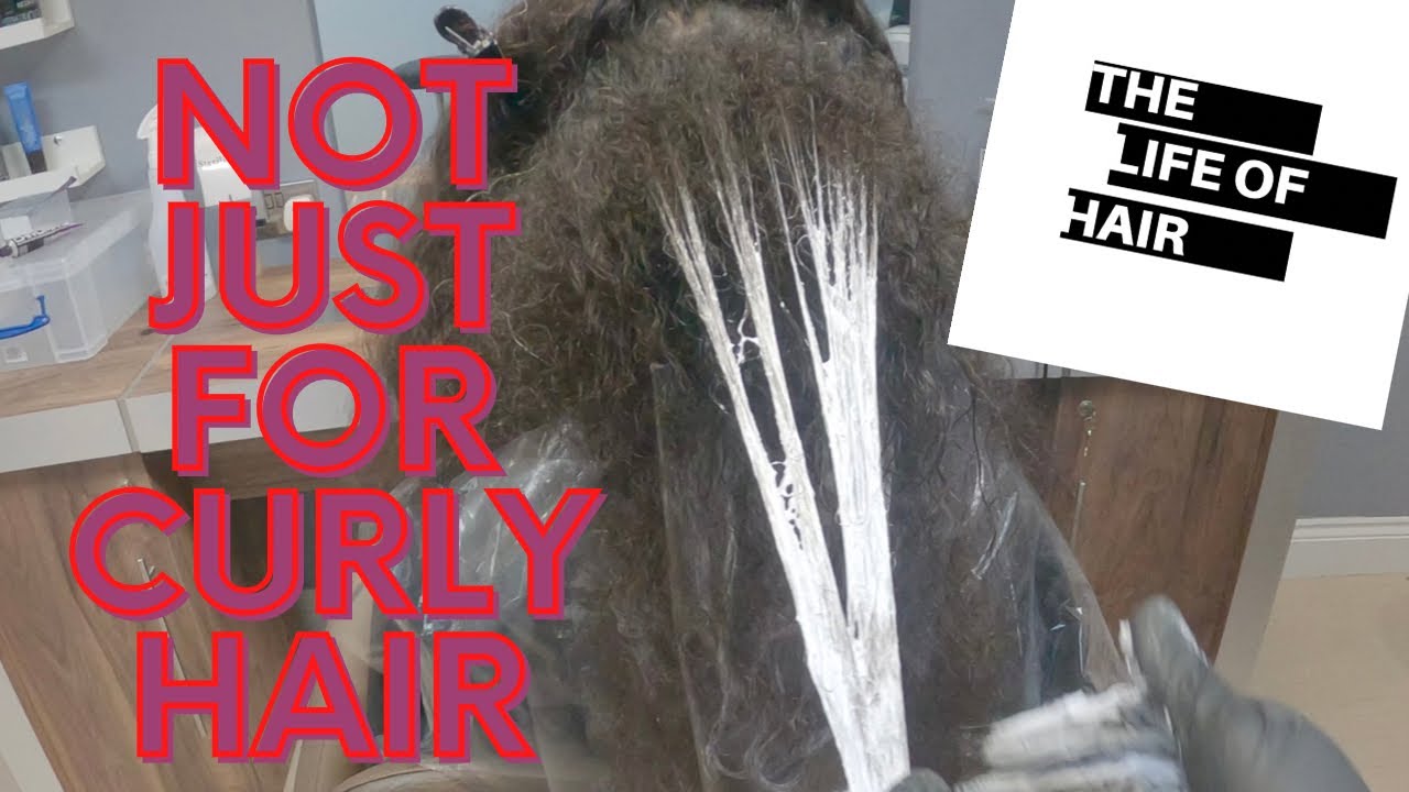 How To Balayage Curly Hair | Hand Blend Balayage