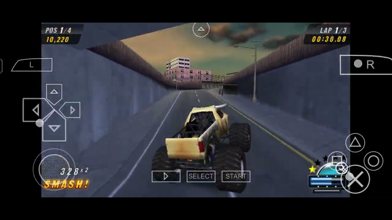 Monster Jam Urban Assault: Bulldozer (Sunset Smash)
