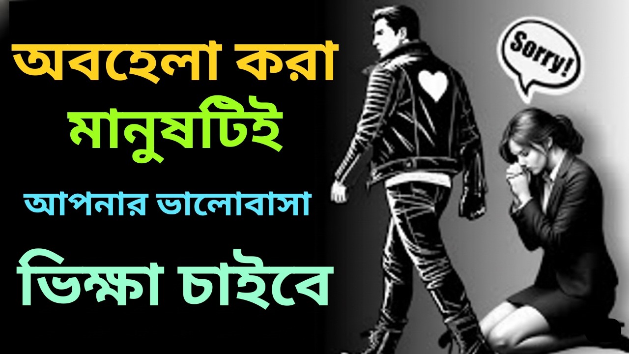 অবহেলা করা মানুষটিই আপনার ভালোবাসা ভিক্ষা চাইবে  Relationship Tips in Bengali
