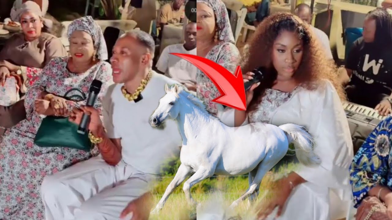 Sekou simbo a donné Cheval blanc pour Mariam bah 