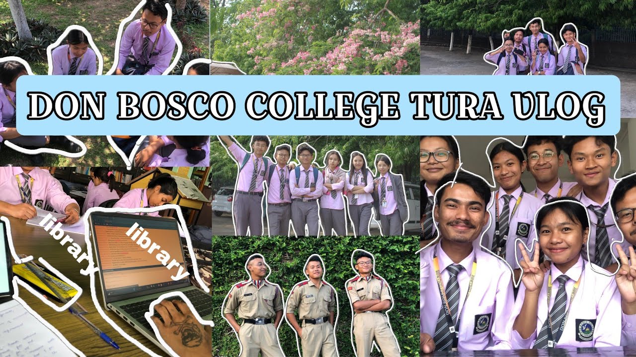 A Day in a life of Don Bosco College Tura student.