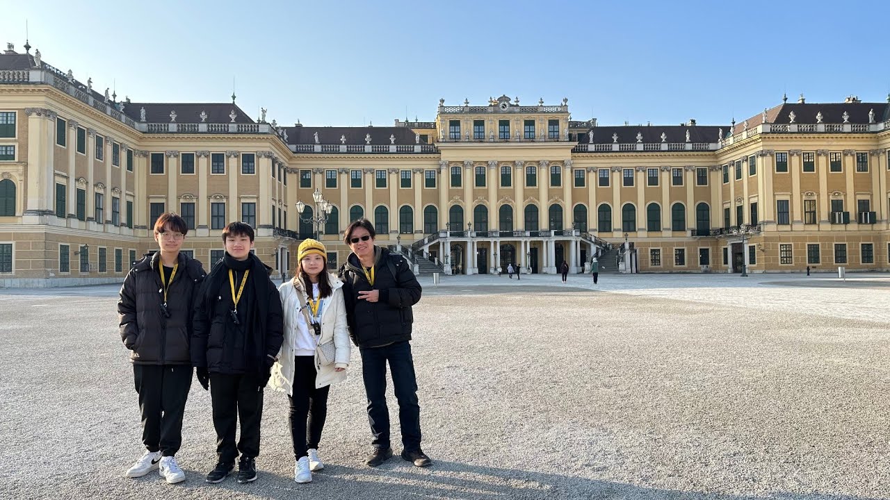 2025奧捷10天之旅～2/9第八天（熊布朗皇宮、貝爾維帝宮、百水公寓、維也納市區、聖斯德望大教堂）2/10.11第九、十天(回家了)