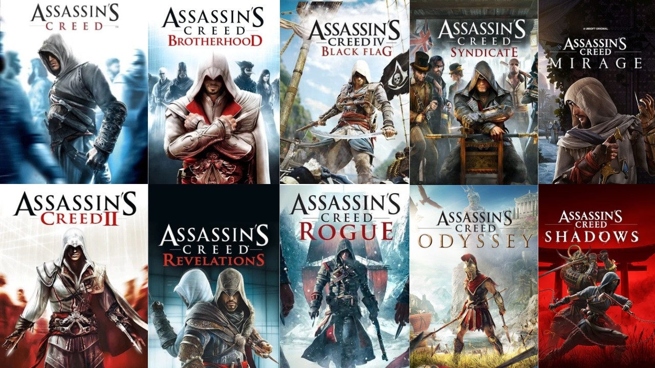 Complete Evolution of Assassin’s Creed Games (2007–2026)