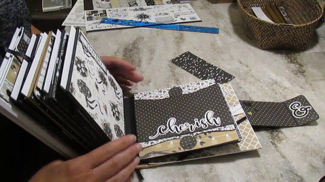 Présentation-inspiration | Album mariage | Scrapbooking