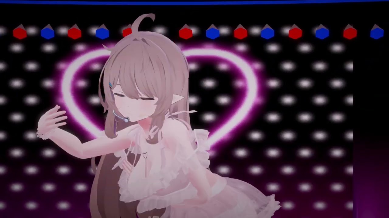 VRChat MMD-아가씨