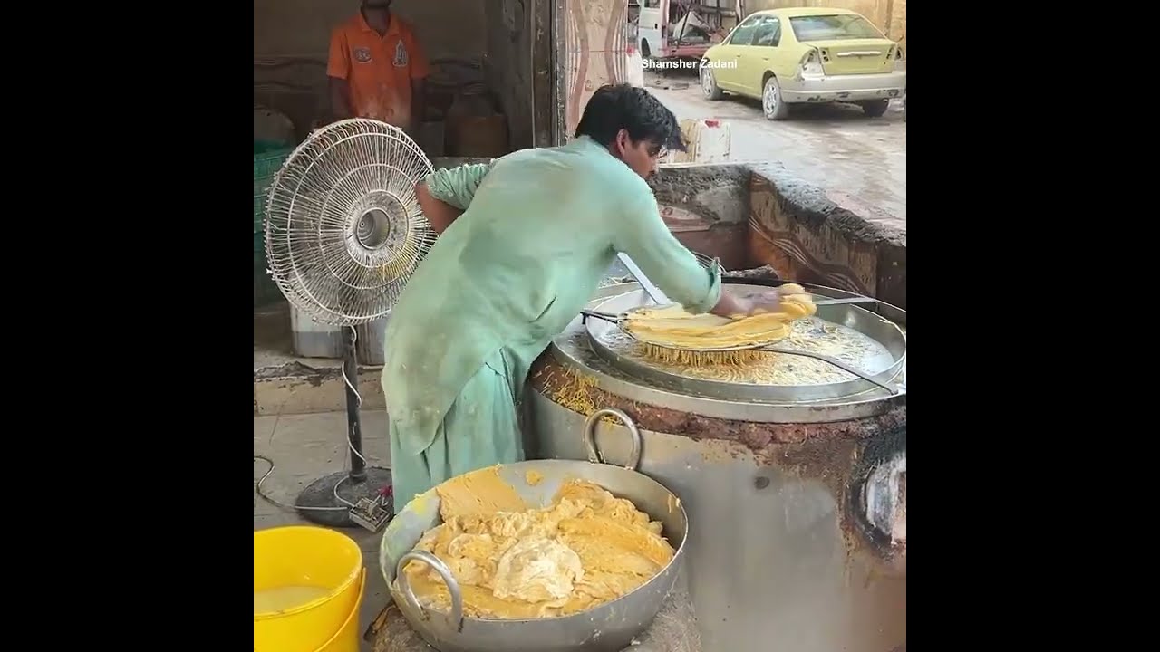 NON STOP SEV NIMKO | FRESH MIX NIMKO MAKING PROCESS | TRADITIONAL TAMTAM GATHIYA IN KARACHI PAKISTAN
