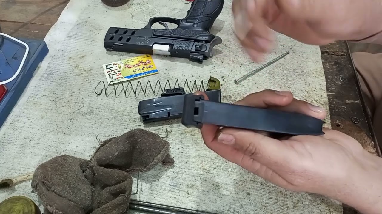 #zigana 9mm pistol magazine #disassembly and #reassembly #youtuber #video #vlog