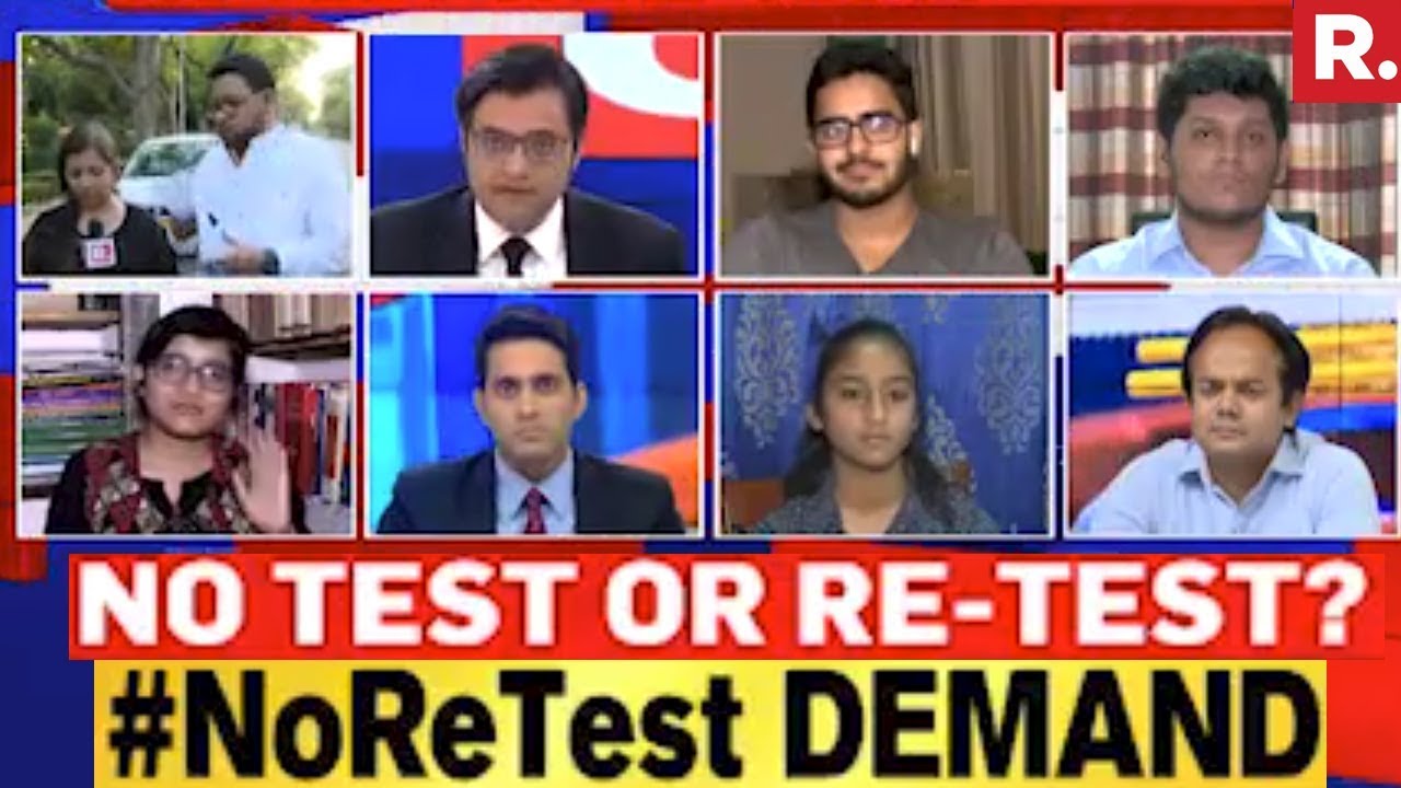 Arnab Goswami Speaks To Students Over CBSE Re Examinations