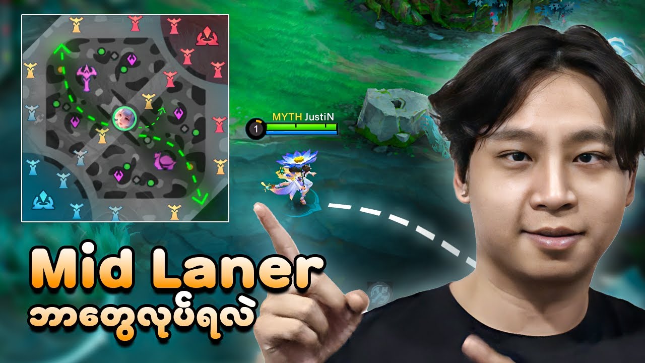 Mid Laner ကောင်း တစ်ယောက် ဖြစ်အောင် ဘယ်လိုဆော့ရမလဲ။