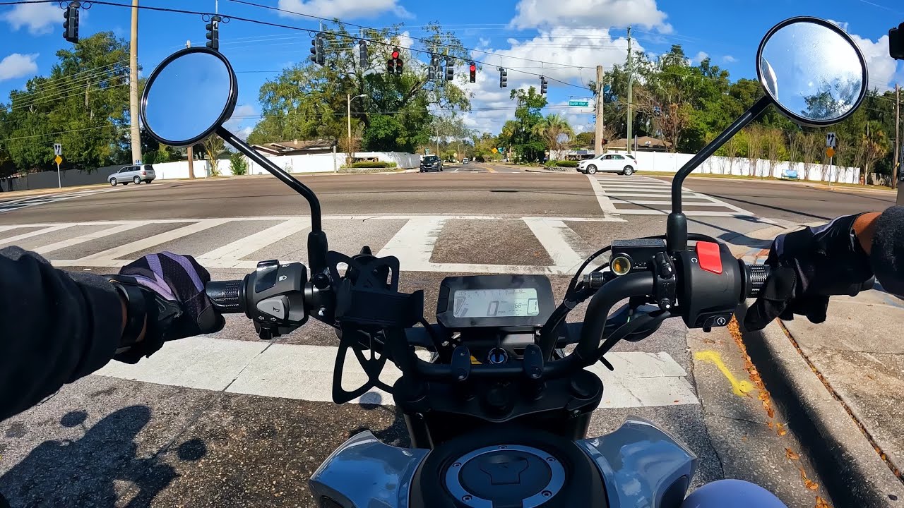 An afternoon ride on the Honda Grom!