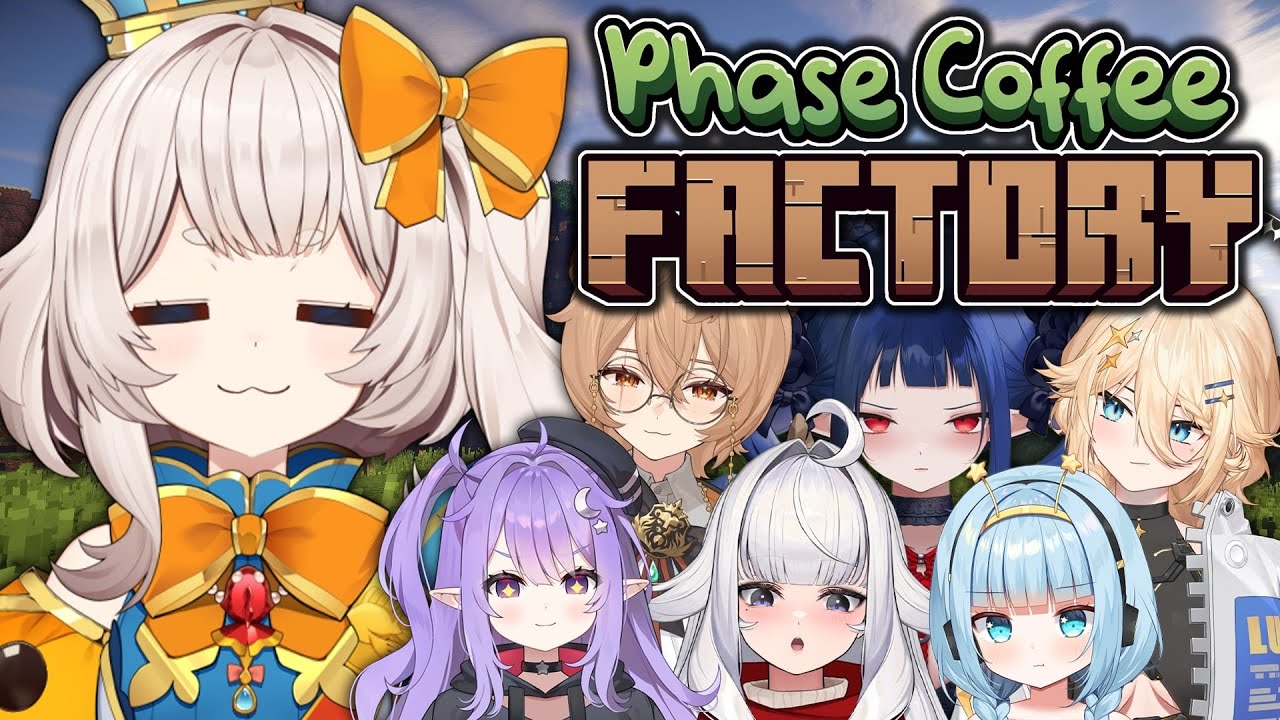 this princess is a slacker [MINECRAFT: PHASE COFFEE FACTORY]