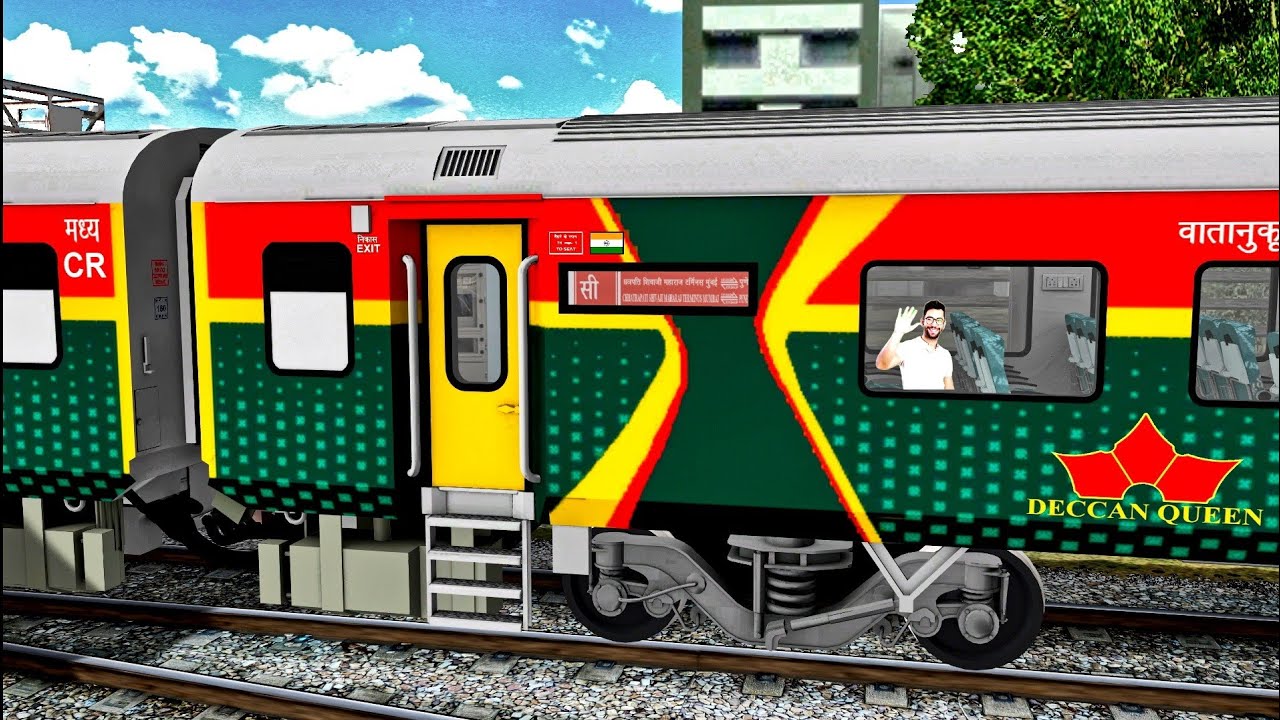 DECCAN QUEEN EXPRESS JOURNEY IN NEW COACHES || Mumbai Route