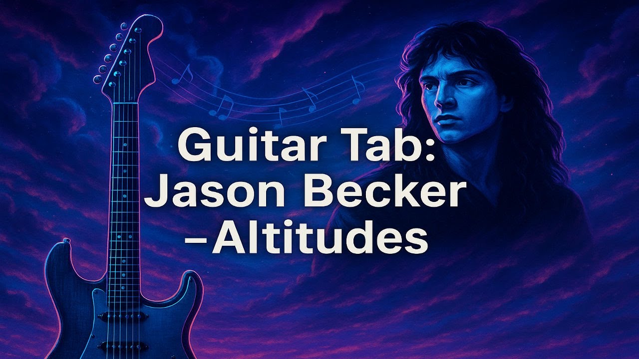 Guitar Tab: Jason Becker - Altitudes