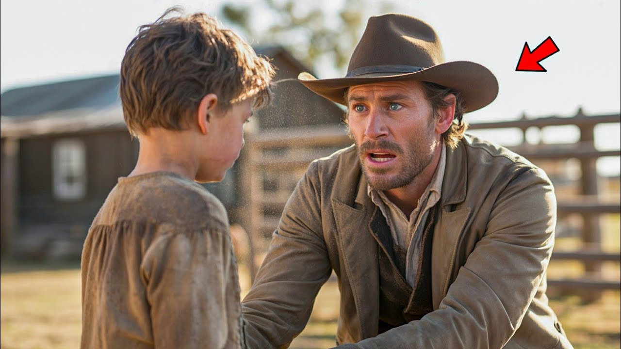 “Can We Buy That Boy, Daddy” — The Cowboy Man Froze: “Where Did You Find Him?”