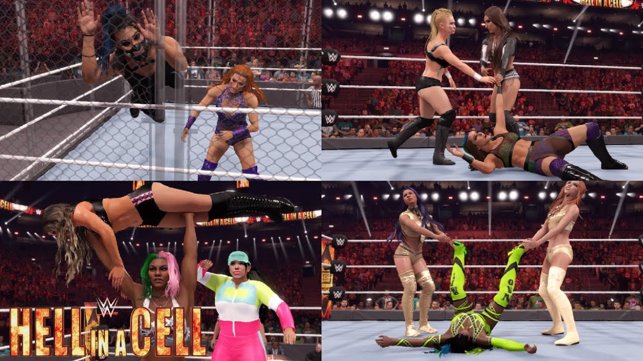 WWE 2K22 HELL IN A CELL PPV PART 1