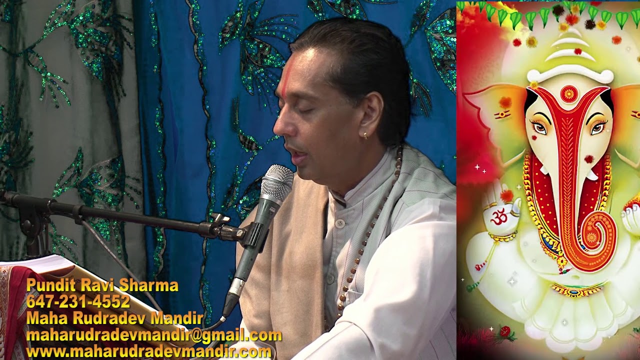 Gananaatha Gajavadanaa By Pundit Ravi Sharma