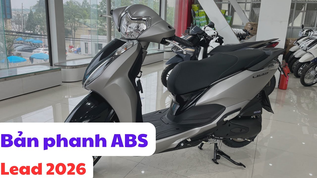 Honda Lead 2026 . Review Lead 2026 bản đặc biệt màu bạc. Lead 2026 phanh ABS #lead2026 