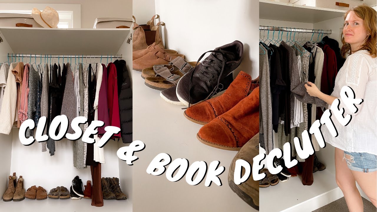 DECLUTTERING my ENTIRE closet || minimalism