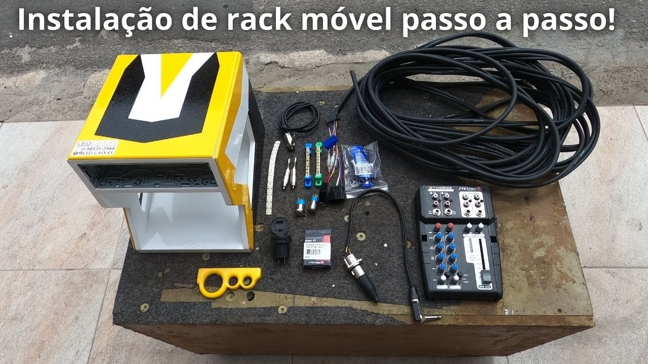 ✅[2024]Instalação de rack móvel passo a passo!!!