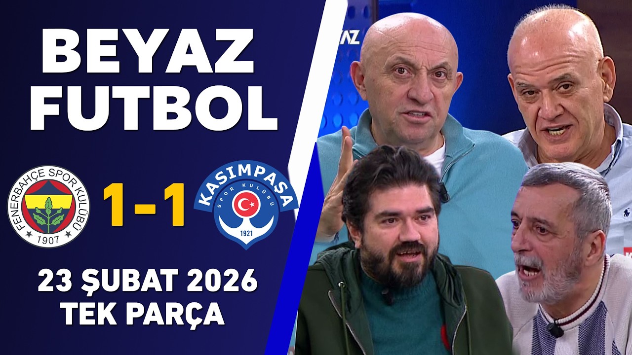 Derin Futbol 23 Şubat Tek Parça / Fenerbahçe 1-1 Kasımpaşa
