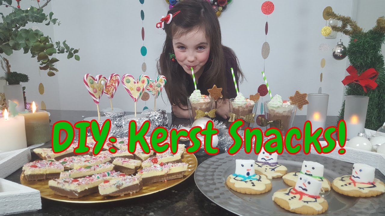 DIY - 4 Kerst snacks / hapjes (Nederlands)