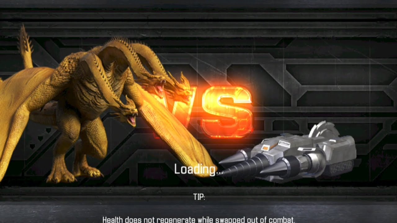 Play Godzilla Omniverse game. Monsterverse Ghidorah VS Land Moguera