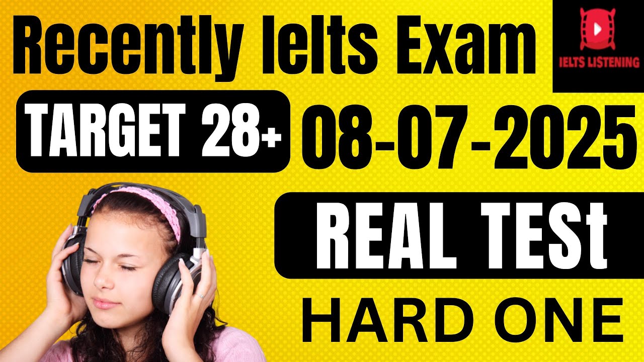 DIFFICULT MCQ LISTENING PRACTICE I IDP LISTENING TEST 2025 I IELTS LISTENING TEST | 08-07-2025