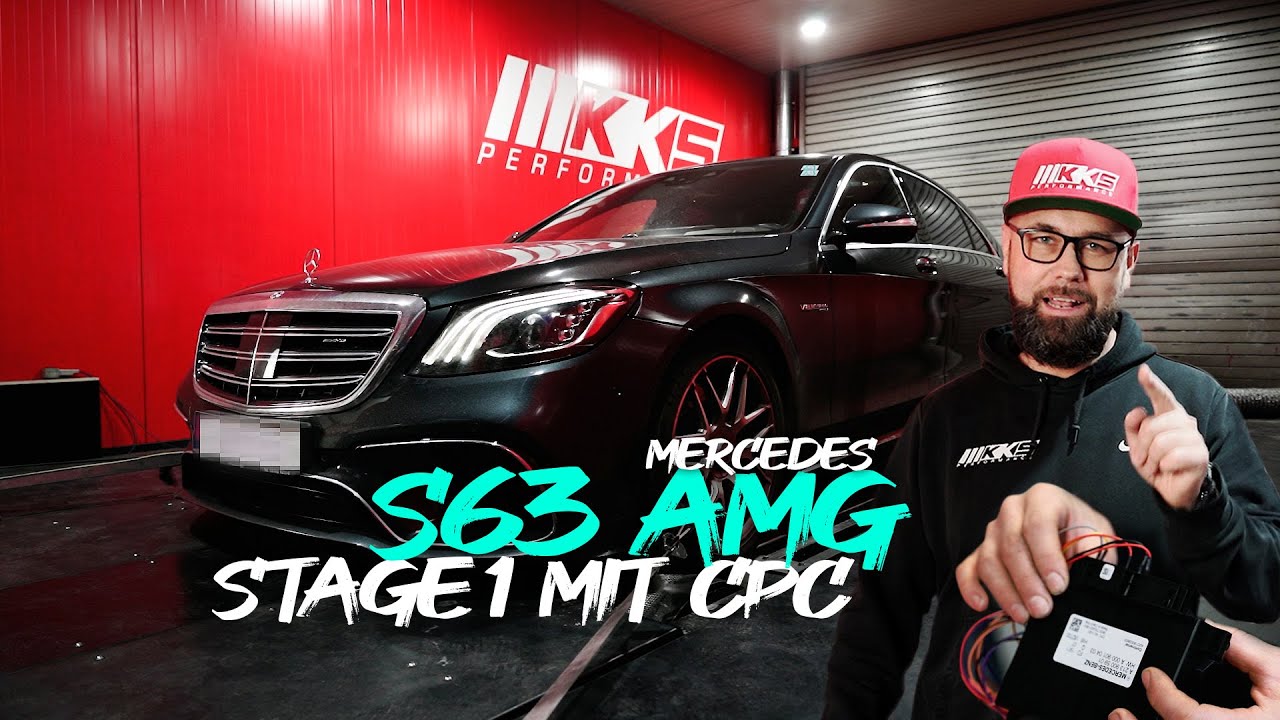 Mercedes S63 AMG Stage 1 mit CPC und Getriebe | KKS-Performance
