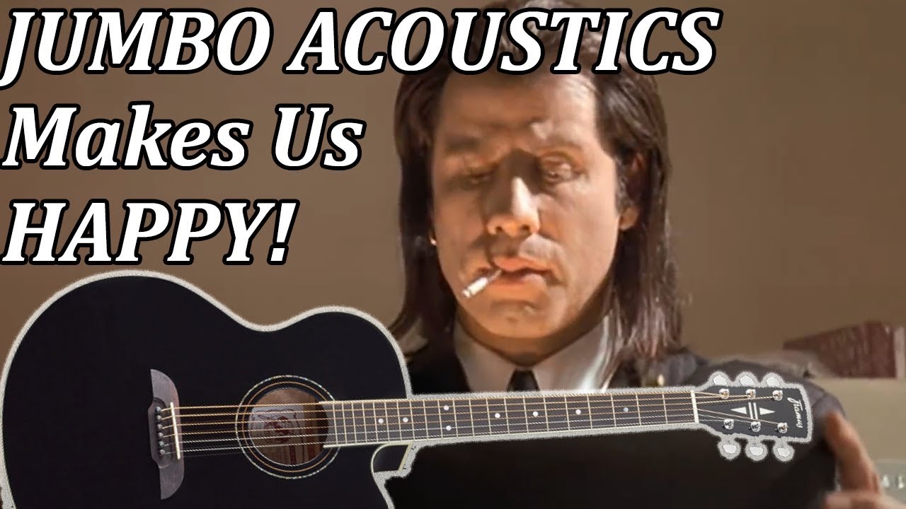 IS THIS GUITAR BIG ENOUGH?  Framus Jumbo Acoustic - UNBOXING & QUICK DEMO