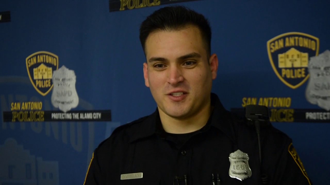 'The Man in Blue': SAPD officer's Johnny Cash-style singing talents discovered at roll call
