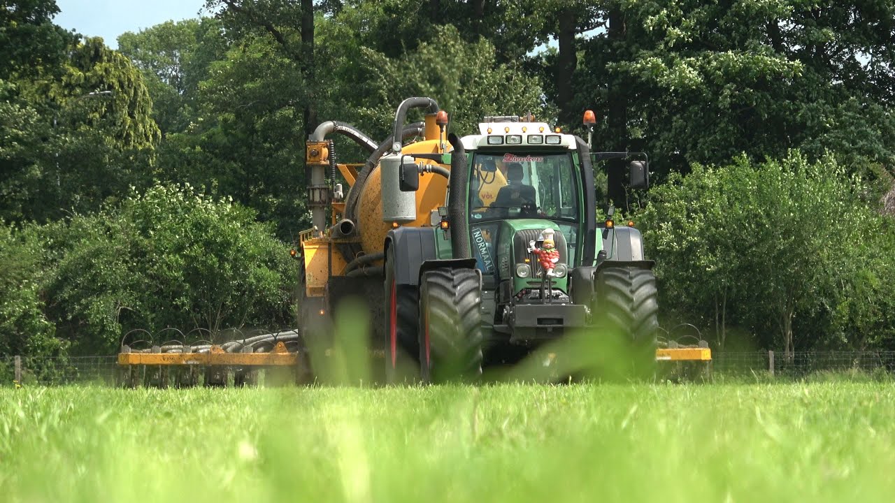 Fendt 718 Vario + VMR Veenhuis | zodebemesten | Hendriks Vaassen | Injecting slurry | 2025 (4K)