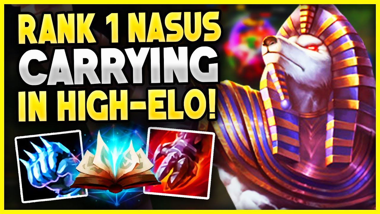 BEST NASUS WORLD STOMPING HIGH ELO ON EU SERVER | Carnarius | League of Legends