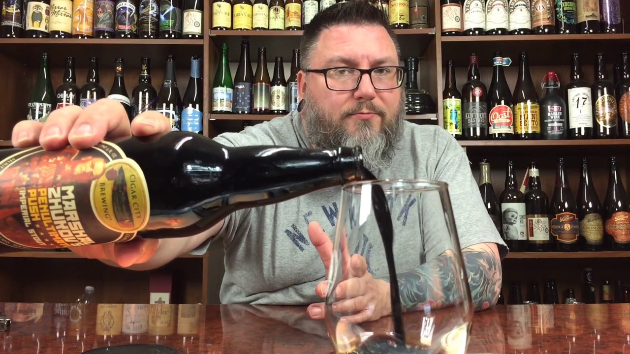 Massive Beer Reviews 967 Cigar City Marshal Zhukov Penultimate Push Imp Stout w Vanilla & Coffee