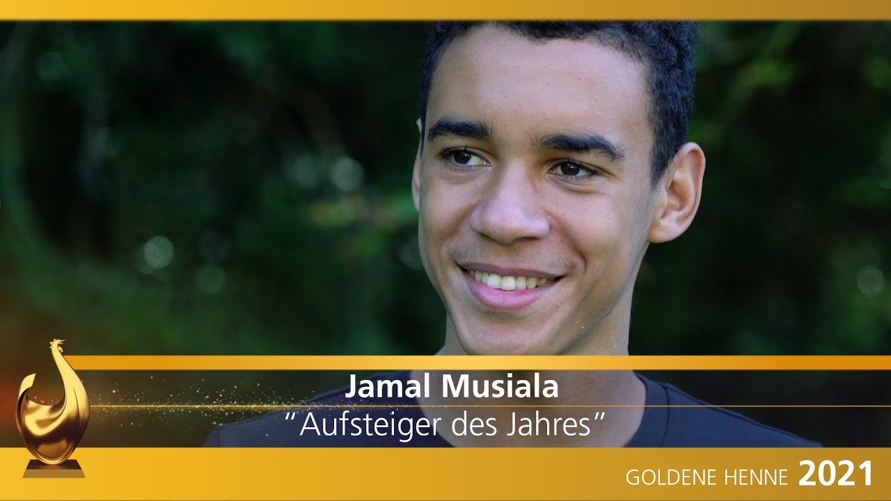 Jamal Musiala gewinnt Goldene Henne in der Kategorie 