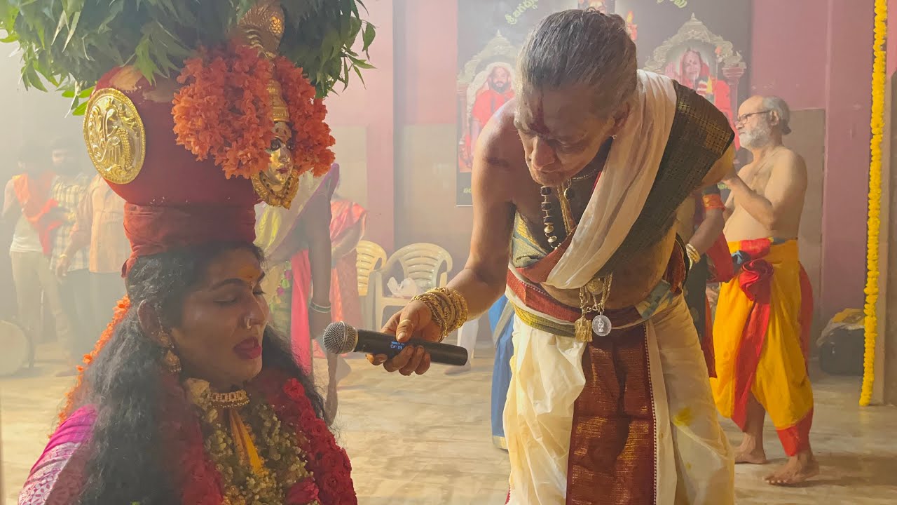 Jogini Shyamala Sigam At Sri Vana Durga Raja Rajeshwari Temple | Jogini Shyamala Bonam | Bonalu 2022