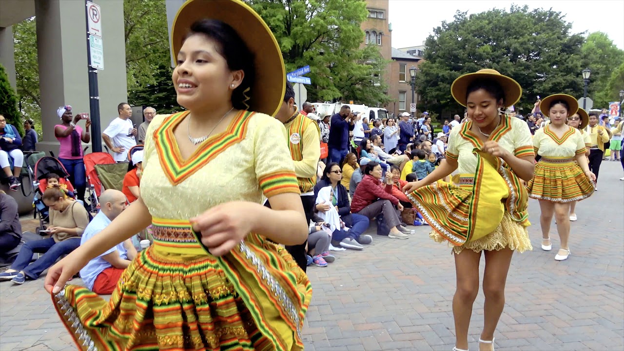 Salay Bolivia USA.- Memorial Day Parade Rockville MD 2018