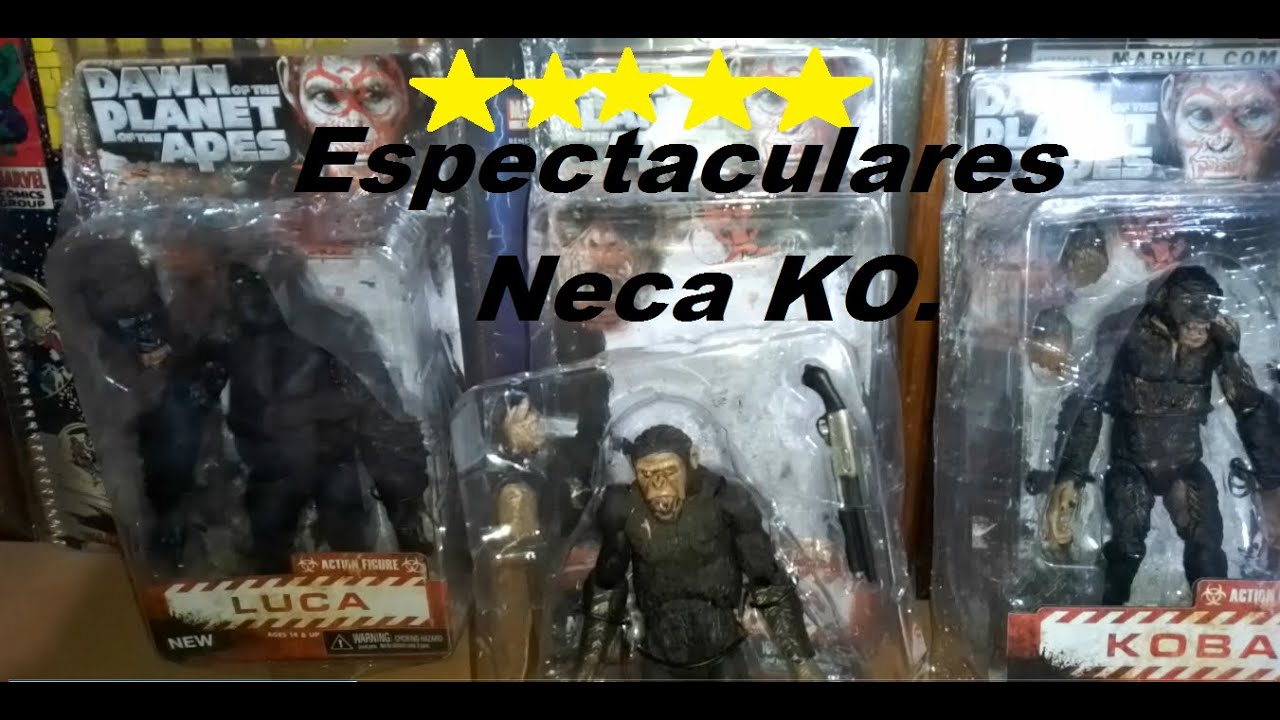 ¡NECA KO Dawn of the planet of the Apes! Revisión Figuras 7