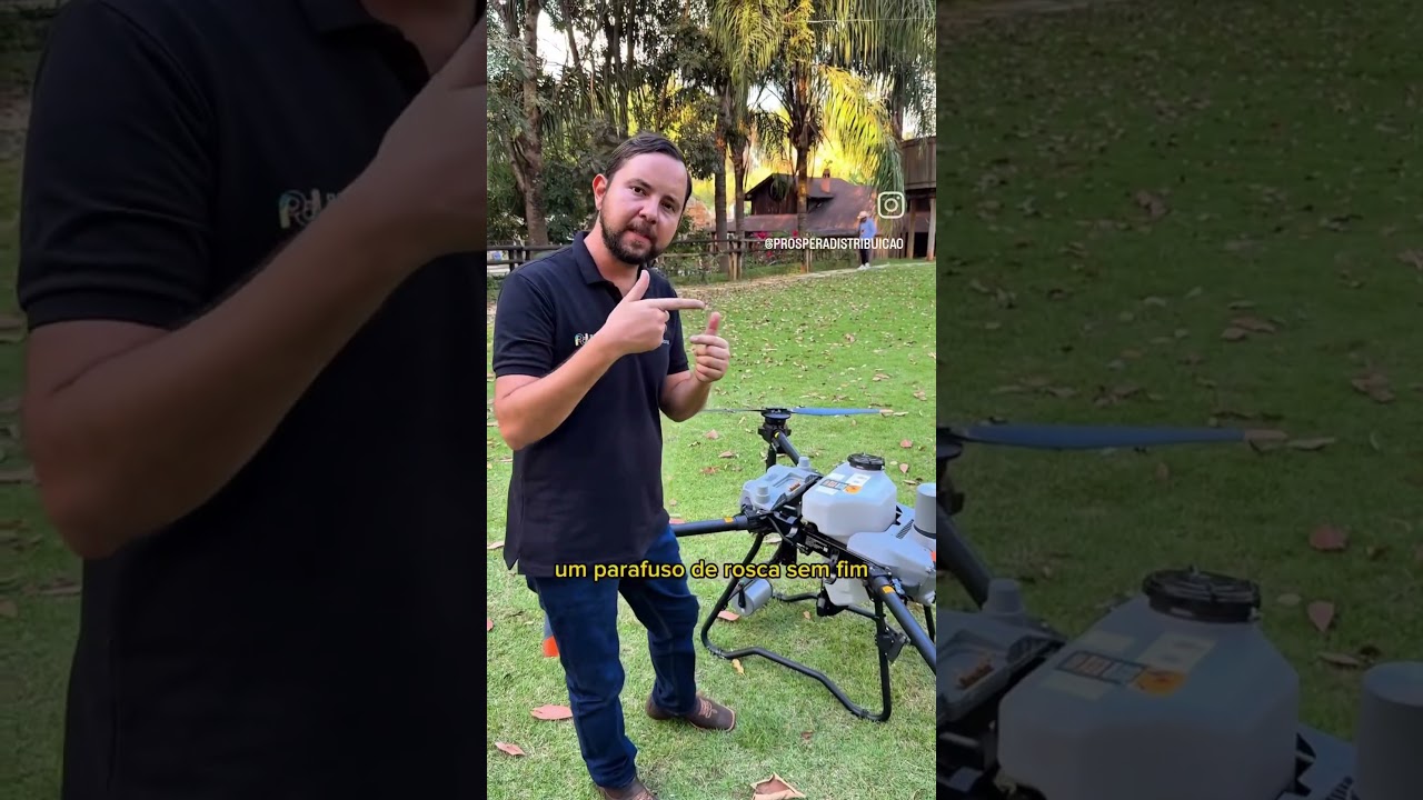 Conhe&ccedil;a o Novo DJI Agras T25P &eacute; compacto e &aacute;gil