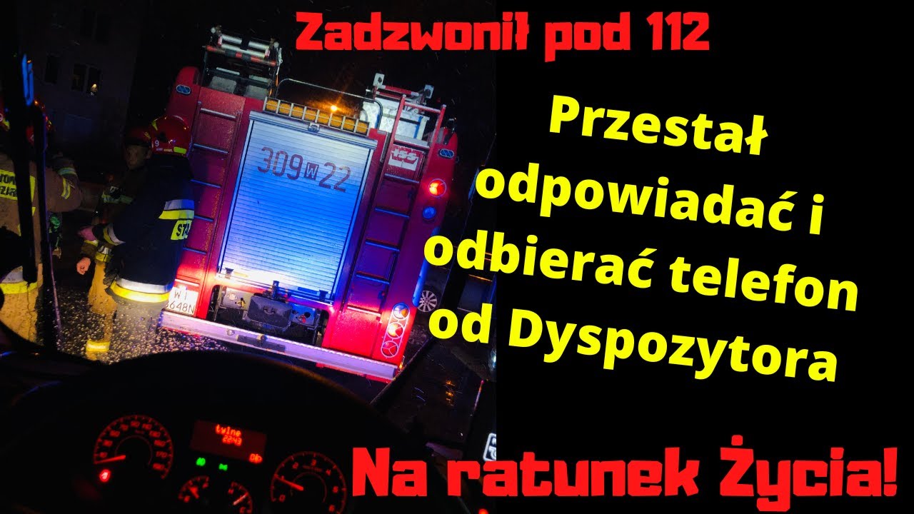 Przestał odbierać telefon - Karetką przez Warszawę #58