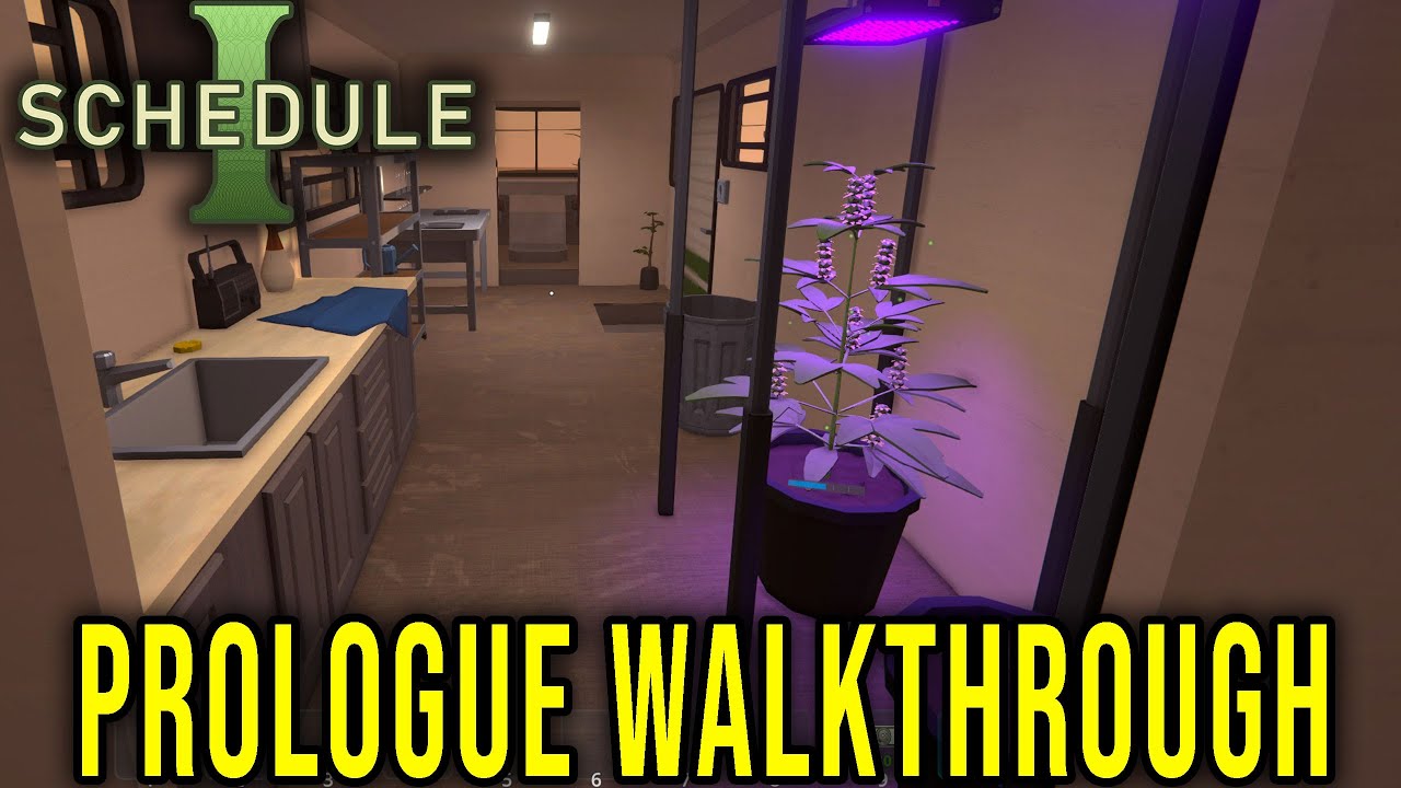 PROLOGUE WALKTHROUGH - HOW TO COMPLETE PROLOGUE - Schedule 1