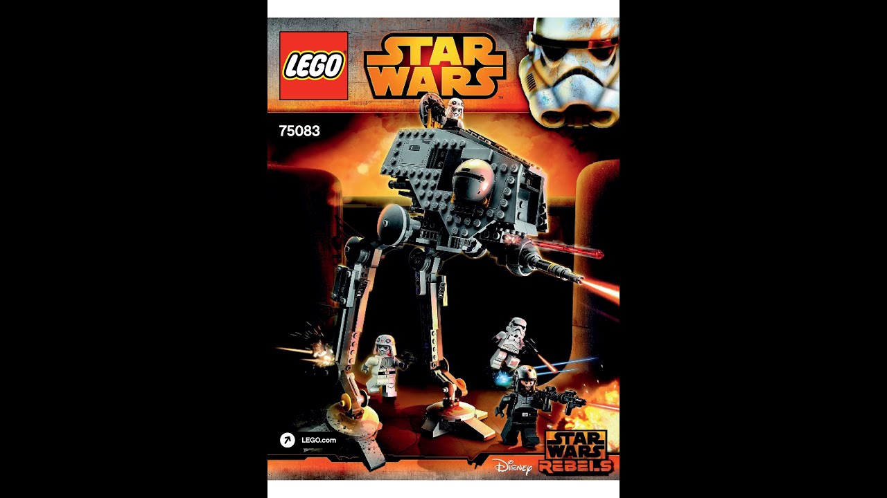 LEGO 75083 AT-DP Instructions LEGO STAR WARS 2015