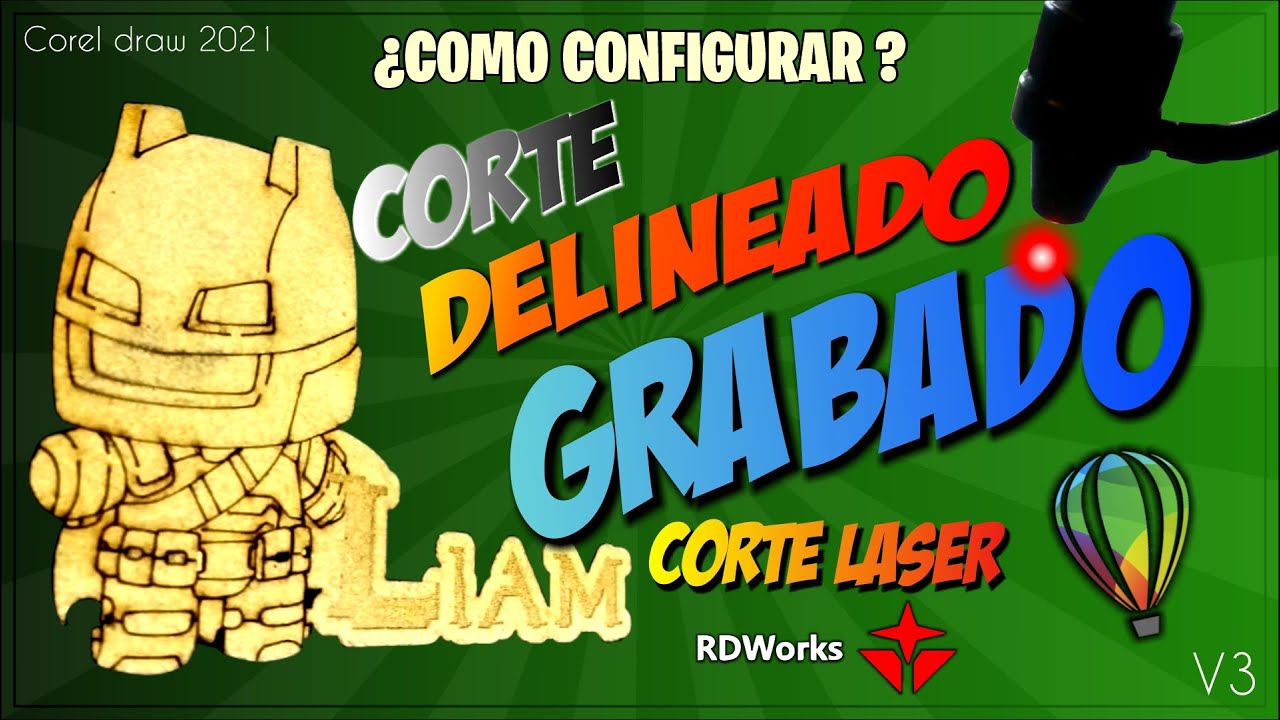 🔋✂️ Que es CORTE , DELINEADO Y GRABADO LASER ✒️🔍 Como configurarlo en RD WORKS 📌Negocio CORTE LASER