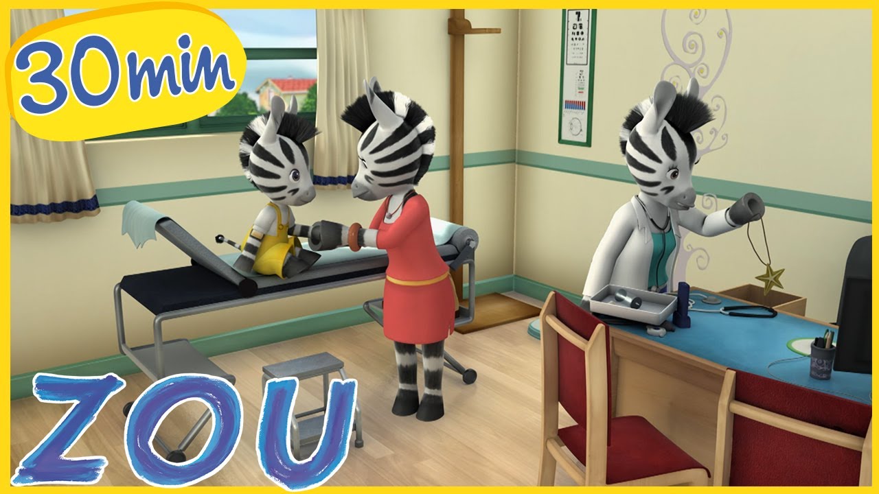 Zou in italiano 🦓 Zou e il dottore 🩺 Cartoni animati