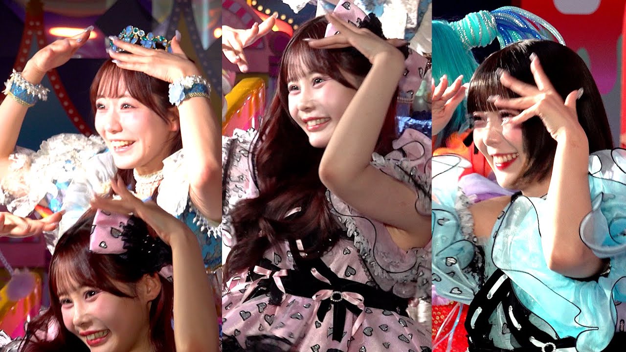 FRUITS ZIPPER＆CANDY TUNE、ふりふりショーダンスを披露！息ぴったりの可愛さ